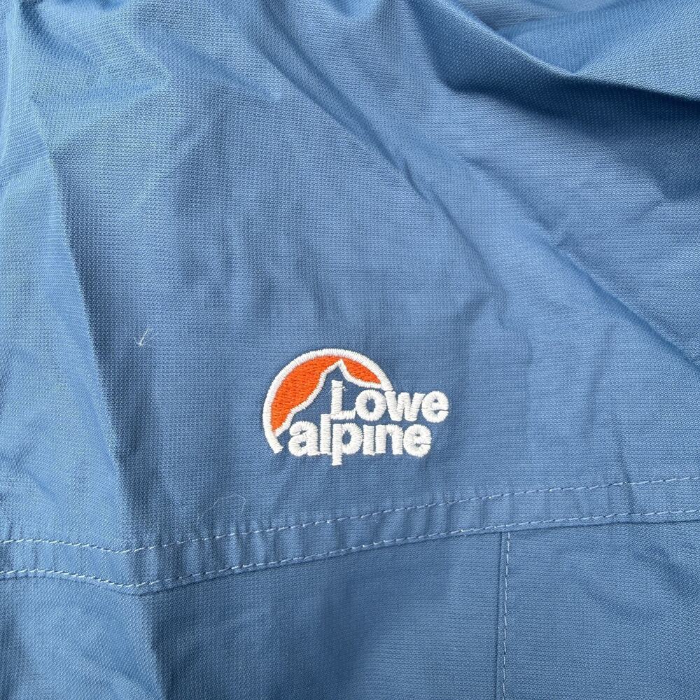 Lowe Alpine Jacket Mens Medium TriplePoint Blue Hooded Waterproof Ski Snow